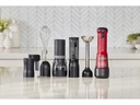 BLACK+DECKER Stabmixer BCKM1016KSR-QW Rot, 7-teilig