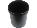 Helit Papierkorb 30 l, Schwarz