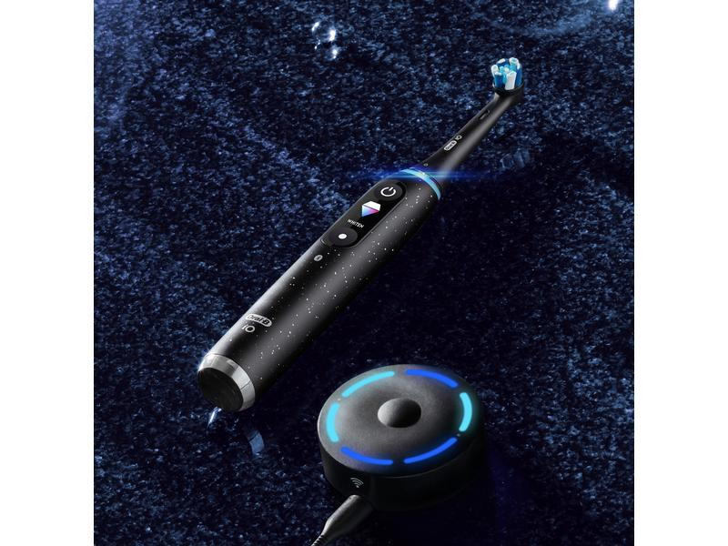 Oral-B Mikrovibrationszahnbürste iO Series 10, Schwarz
