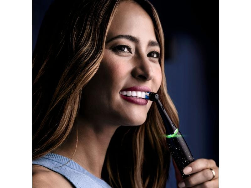 Oral-B Mikrovibrationszahnbürste iO Series 10, Schwarz