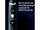 Oral-B Mikrovibrationszahnbürste iO Series 10, Schwarz