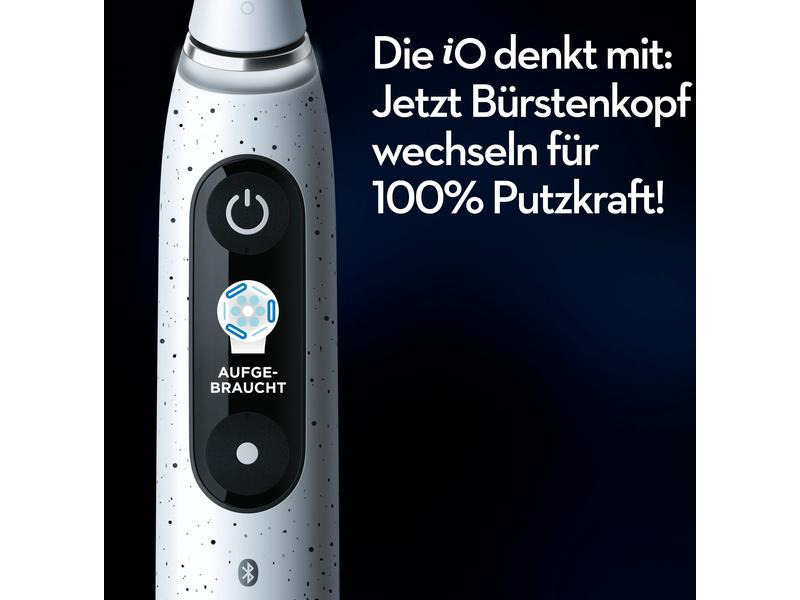 Oral-B Mikrovibrationszahnbürste iO Series 10, Weiss