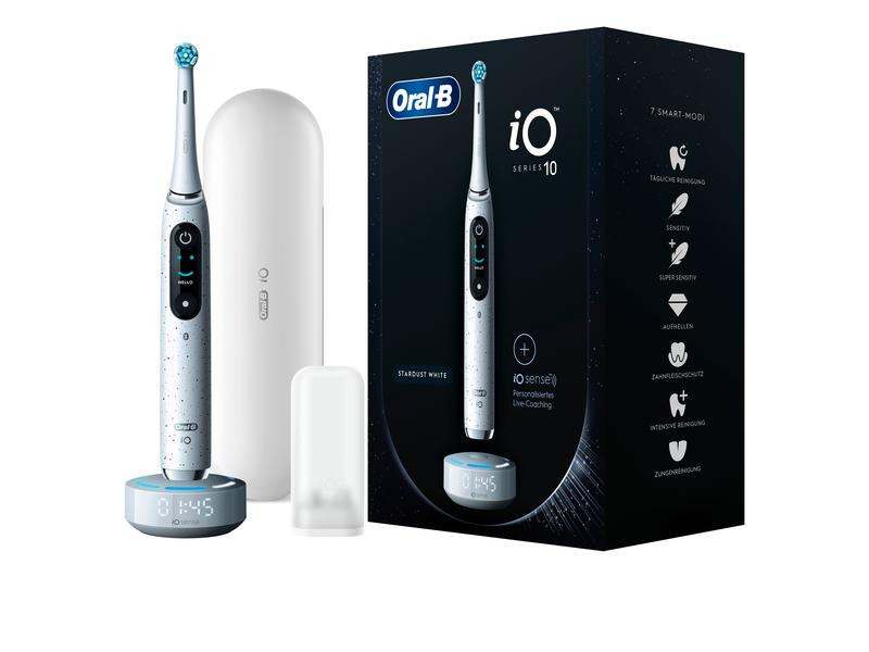 Oral-B Mikrovibrationszahnbürste iO Series 10, Weiss