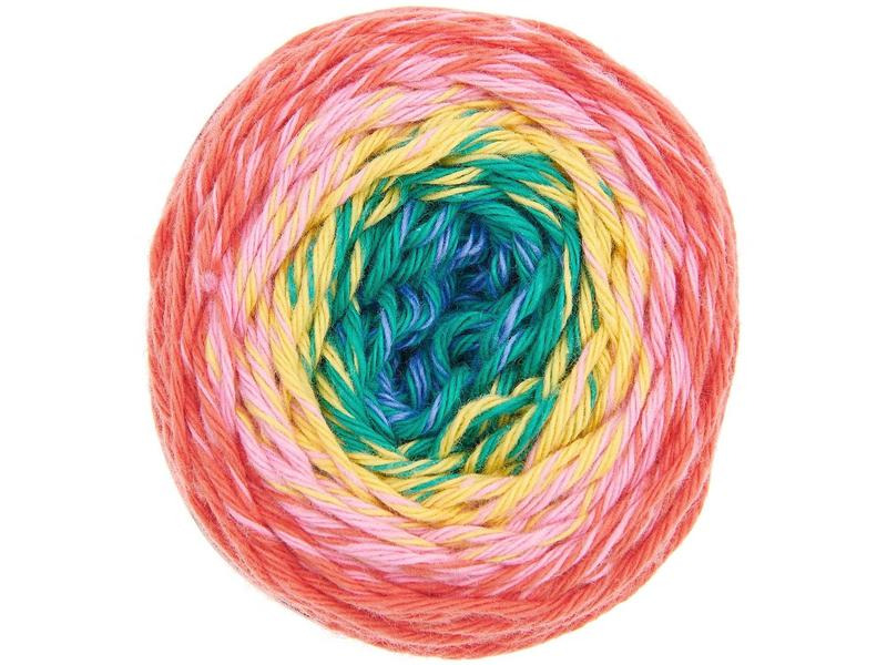 Rico Design Wolle Ricorumi Spin Spin 50 g, Classic Rainbow