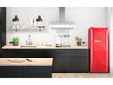 Trisa Kühlschrank Frescolino Classic Rot, Rechts