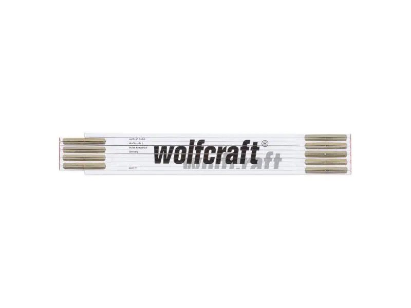 Wolfcraft Doppelmeter 2 m Holz