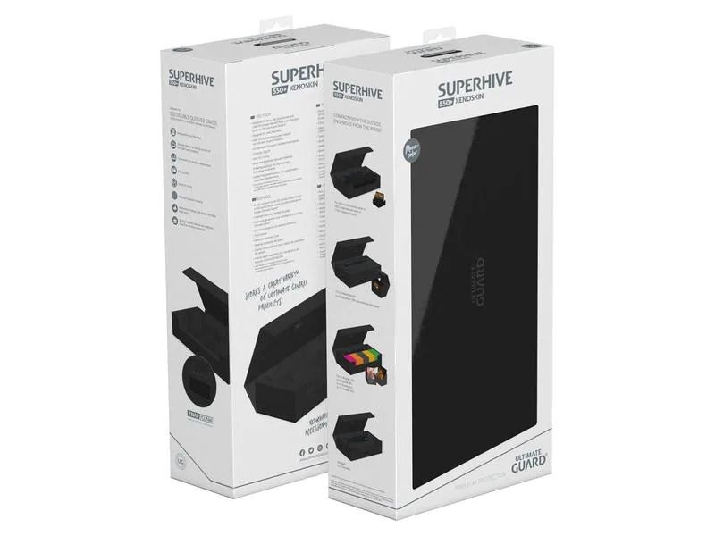 Ultimate Guard Kartenbox XenoSkin Arkhive Superhive 550+ Schwarz