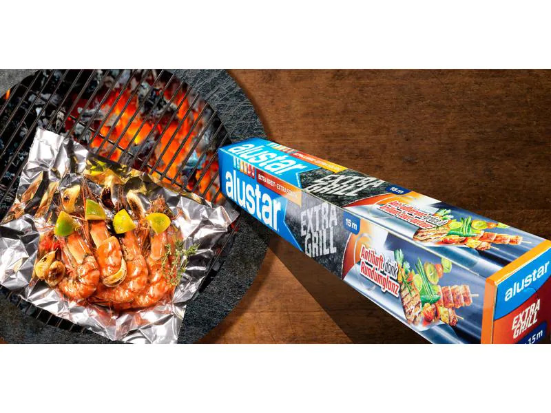 Alustar Alufolie Extra Grill 5 cm x 0.46 m