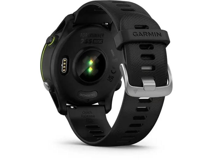 GARMIN GPS-Sportuhr Forerunner 255 Music Schwarz/Schwarz