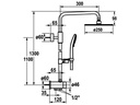 KWC Duschsystem Umbau-Set FIT mit Tempesta 210
