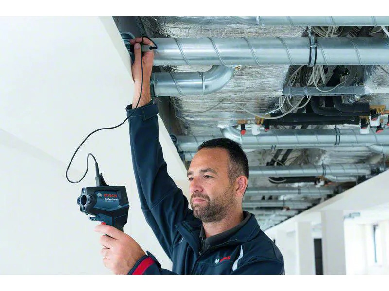 Bosch Professional Temperatur- und Feuchtigkeitsmessgerät GIS 1000 C, 12V Akku