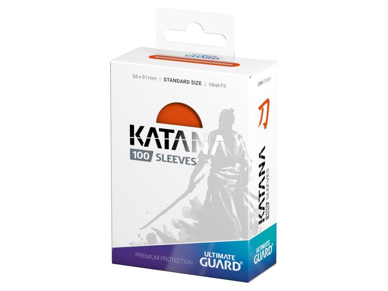 Ultimate Guard Kartenhülle Katana Sleeves Standardgrösse Orange 100