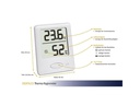 TFA Dostmann Thermo-/Hygrometer Digital Weiss