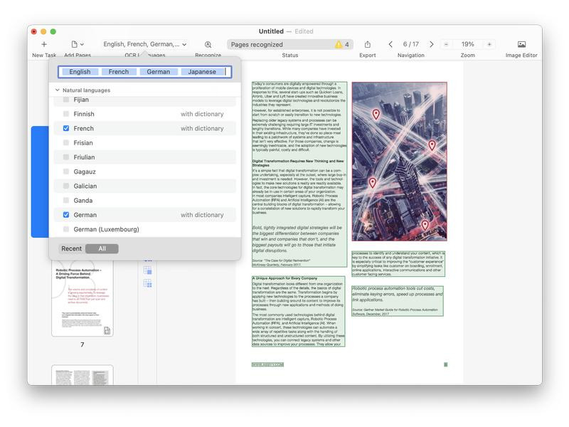 ABBYY FineReader PDF for MAC Subscr., per Seat, 5-25 User, 1 Jahr