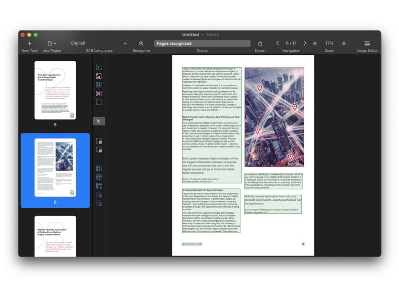 ABBYY FineReader PDF for MAC Subscr., per Seat, 5-25 User, 1 Jahr