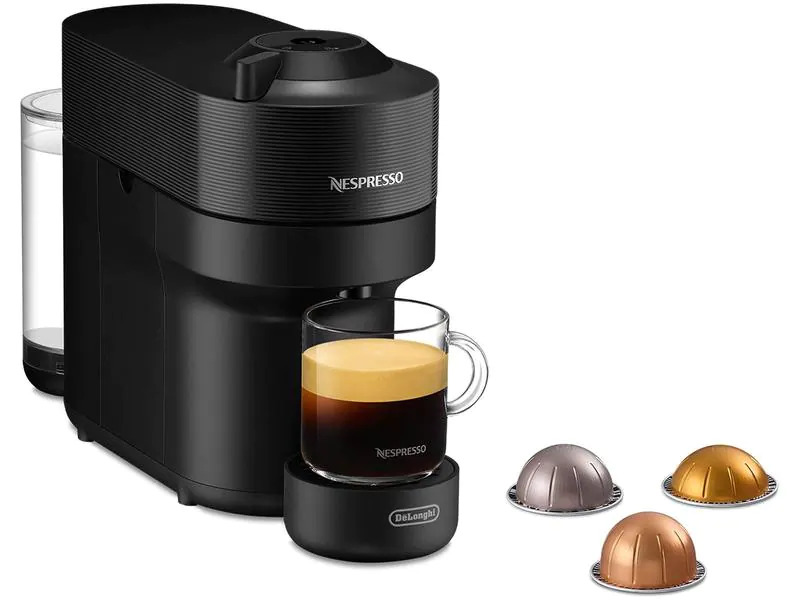 De'Longhi Kaffeemaschine Nespresso Vertuo Pop Liquorice Black