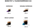 De'Longhi Kaffeemaschine Nespresso Vertuo Pop Liquorice Black