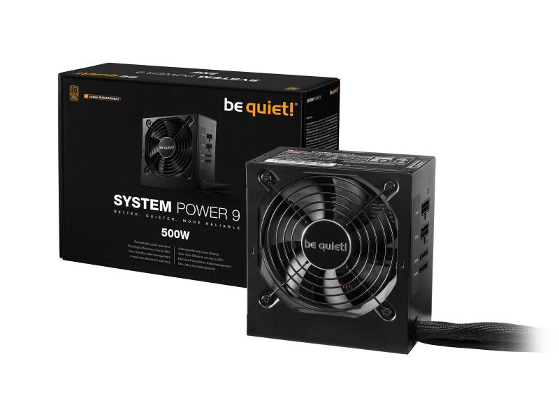 be quiet! Netzteil System Power 9 CM 500 W