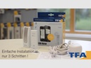 TFA Dostmann Temperatur-/Feuchtesender WeatherHub 30.3310