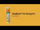 Sika Kraftkleber SikaBond-115 Strong Fix 290 ml, Weiss