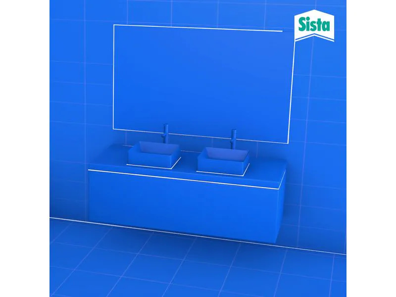 Sista Dichtmasse Bad &amp; Küche 280 ml, Transparent