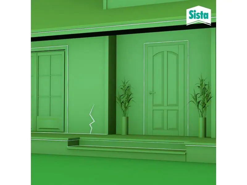 Sista Dichtmasse Draussen Füllen &amp; Ausbessern 100 ml, Transparent