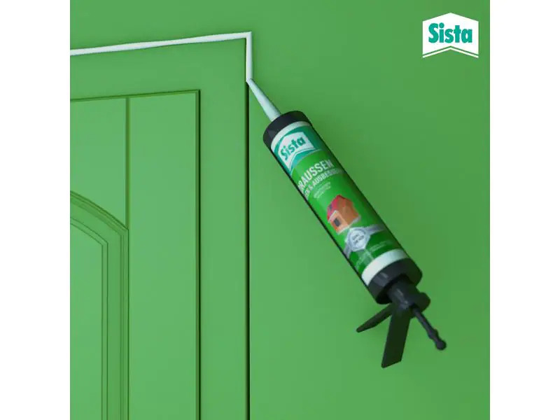 Sista Dichtmasse Draussen Füllen &amp; Ausbessern 280 ml, Transparent