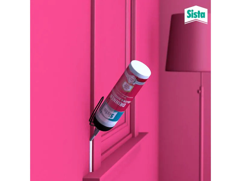 Sista Dichtmasse Drinnen Füllen &amp; Ausbessern 100 ml, Weiss