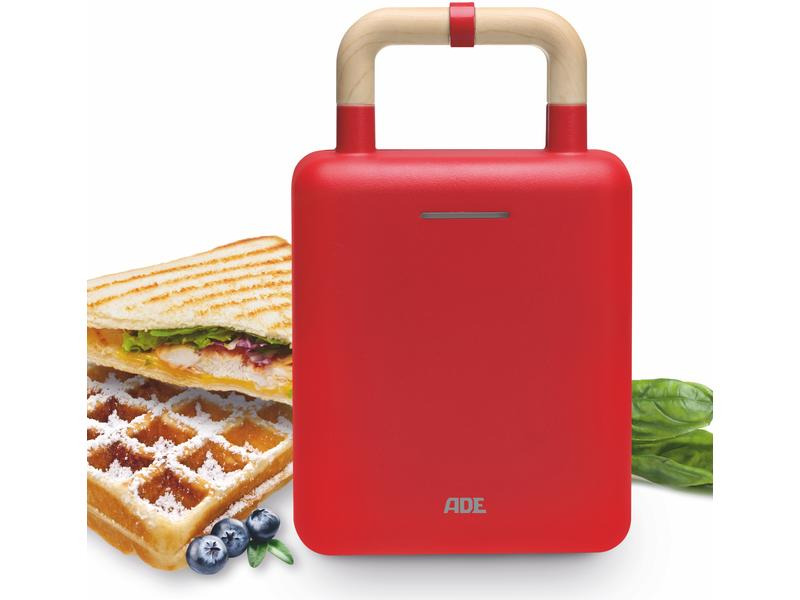 ADE Waffeleisen Weiss