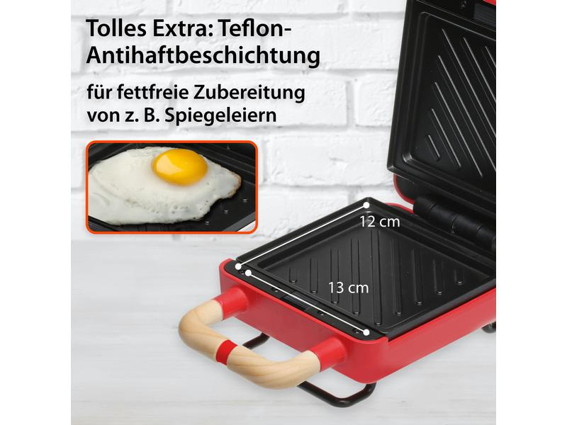 ADE Waffeleisen Weiss