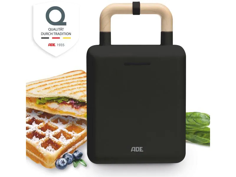 ADE Waffeleisen Weiss
