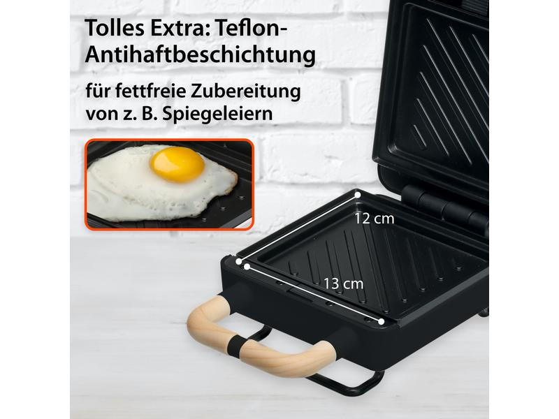 ADE Waffeleisen Weiss