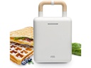 ADE Waffeleisen Weiss