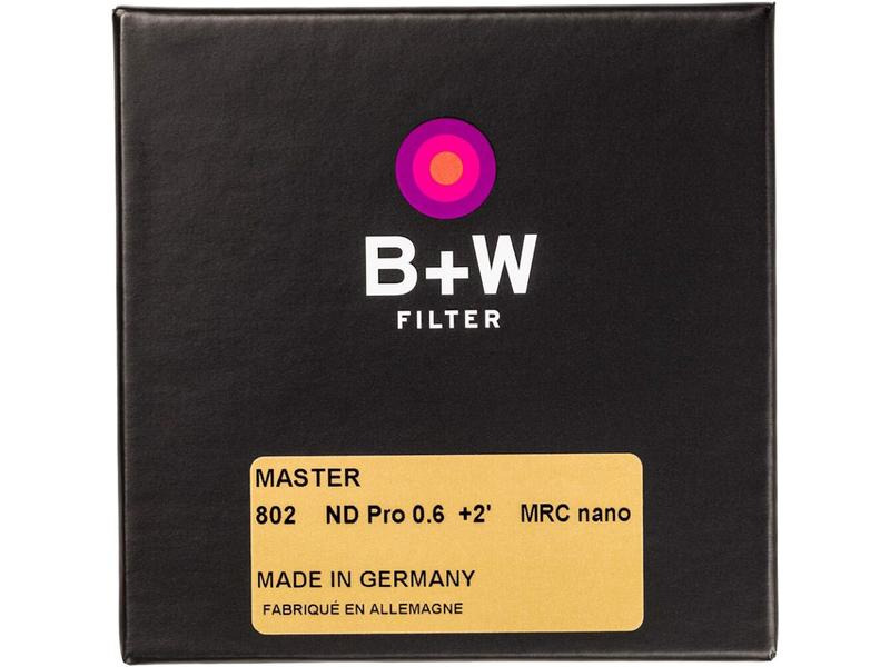 B+W Graufilter MASTER 802 ND 0.6 MRC nano – 30.5 mm