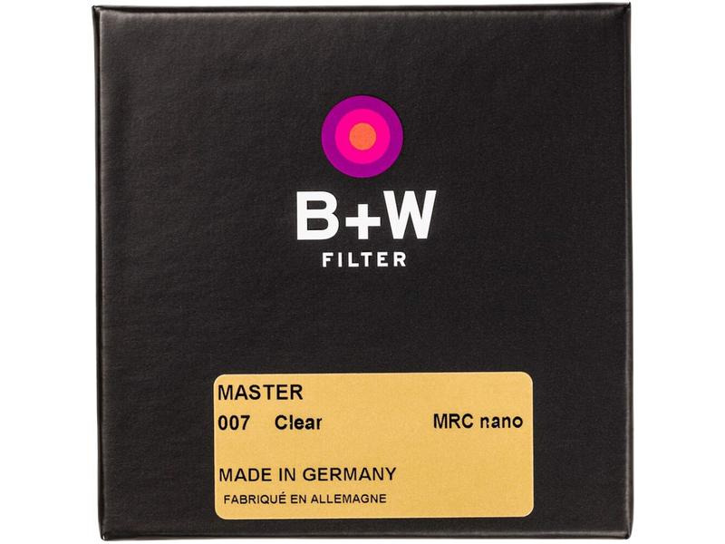 B+W Schutzfilter MASTER 007 Clear MRC Nano – 55 mm