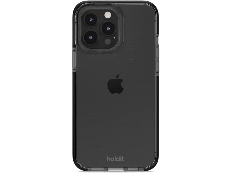 Holdit Back Cover Seethru iPhone 14 Pro Max Schwarz