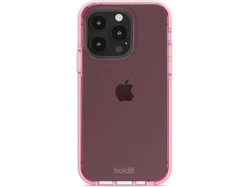 Holdit Back Cover Seethru iPhone 14 Pro Pink