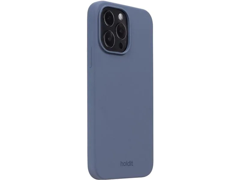 Holdit Back Cover Silicone iPhone 14 Pro Max Blau