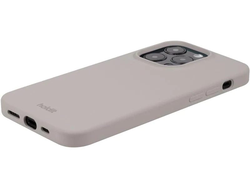 Holdit Back Cover Silicone iPhone 14 Pro Max Taupe