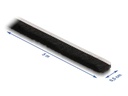 Delock Bürstenstreifen selbstklebend schwarz, 5mm - 5m