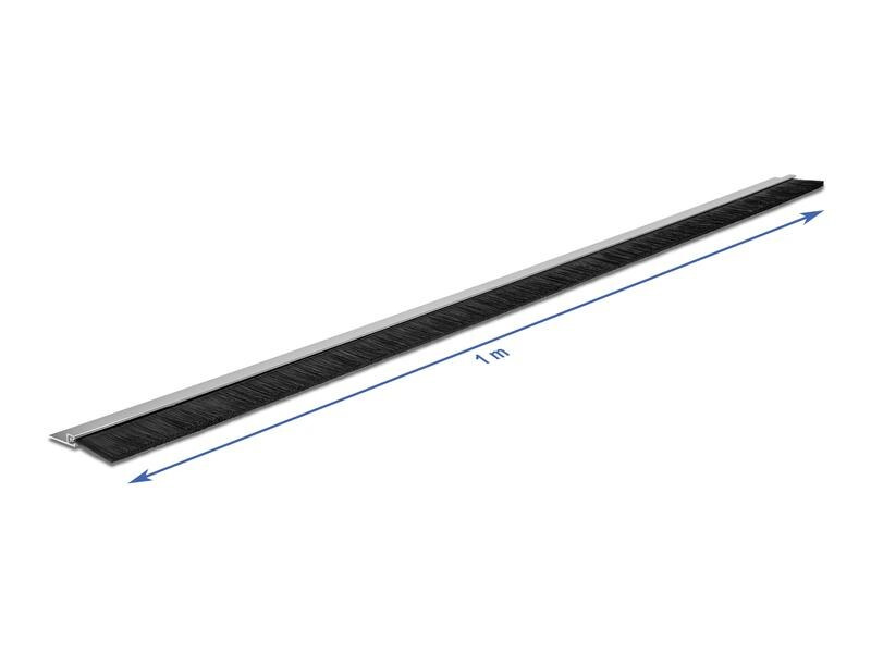 Delock Türdichtschiene Alu-Profil Gerade, 1 m x 40 mm