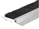 Delock Türdichtschiene Alu-Profil Gerade, 1 m x 40 mm