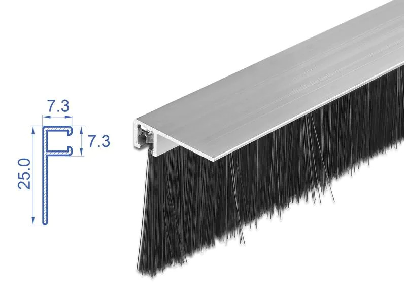 Delock Türdichtschiene Alu-Profil Gewinkelt, 1 m x 40 mm