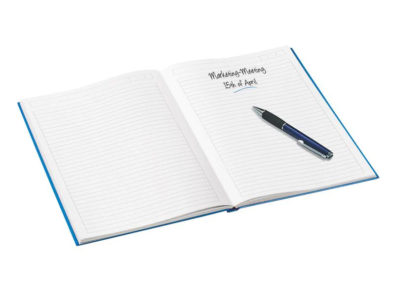 Leitz Notizbuch WOW A4, Liniert, Blau