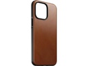 Nomad Back Cover Modern Leather iPhone 14 Pro Max Hellbraun