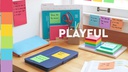 Post-it Notizzettel Super Sticky Playful Collection 7.6 x 7.6 cm