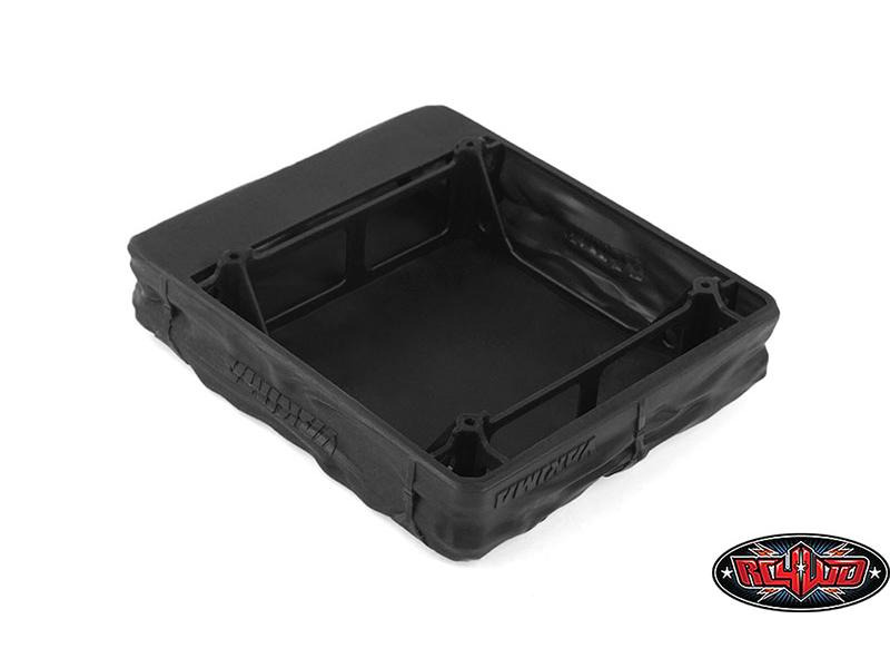 RC4WD Modellbau-Dachträgerreling mit Zelt TRX-4 21 Bronco, Schwarz