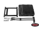 RC4WD Modellbau-Dachträgerreling mit Zelt TRX-4 21 Bronco, Schwarz