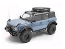 RC4WD Modellbau-Dachträgerreling mit Zelt TRX-4 21 Bronco, Schwarz
