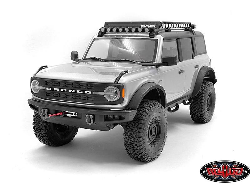 RC4WD Modellbau-Stossstange Halterung TRX-4 21 Bronco, Schwarz
